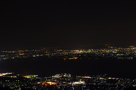 比叡山からの夜景