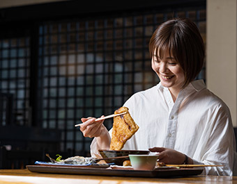 名物 祖谷そばに舌鼓