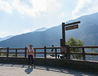 朝の祖谷渓散策