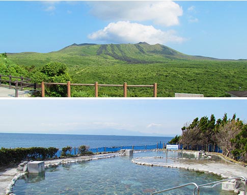 大島の山歩き＆温泉スポット