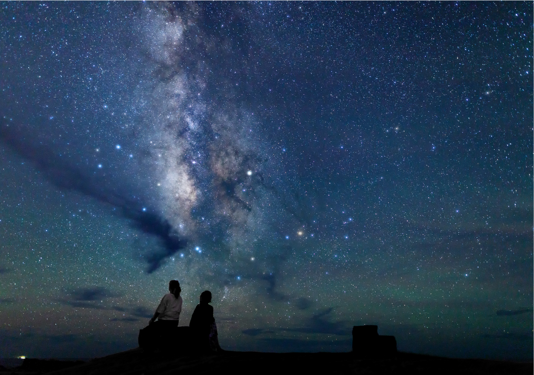 満天の星空の写真01