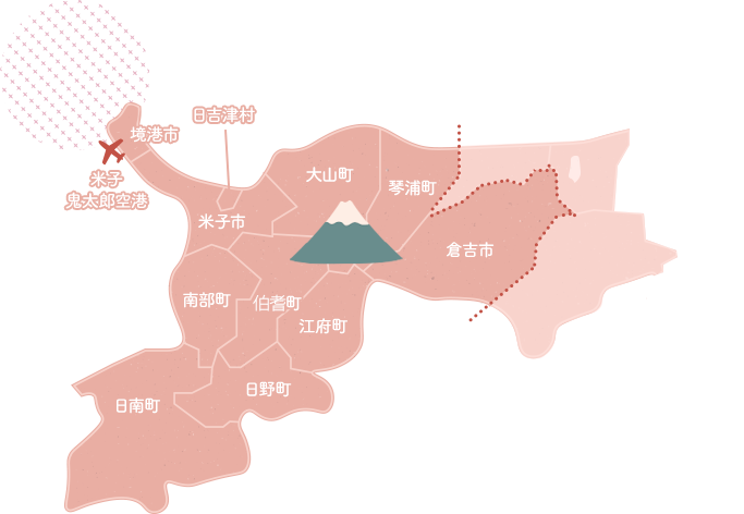 鳥取エリアマップ