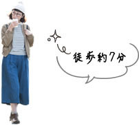 徒歩約7分
