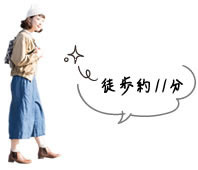 徒歩約11分