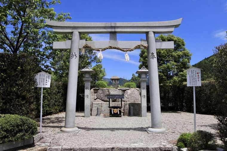 熊野本宮大社の産田社(うぶたしゃ)