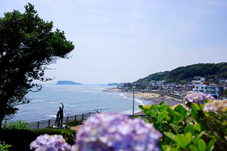 稲村ケ崎の海浜公園