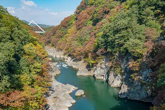 わたらせ渓谷鉄道/高津戸峡