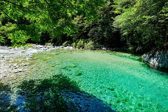 阿寺渓谷