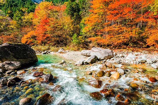 阿寺渓谷