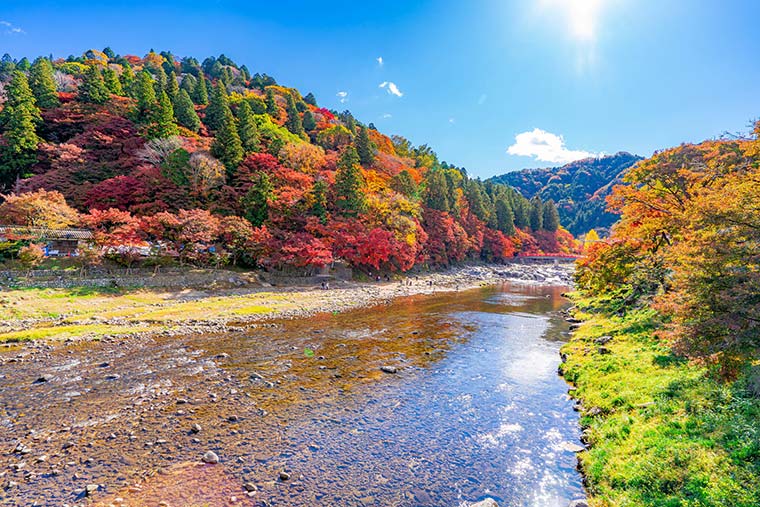 香嵐渓(こうらんけい)