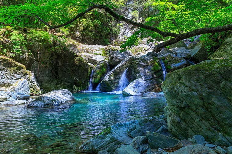 安居渓谷(やすいけいこく)