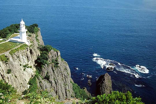 北海道室蘭市 地球岬(ちきゅうみさき)