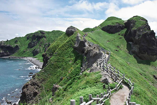 北海道 積丹町 神威岬(かむいみさき)