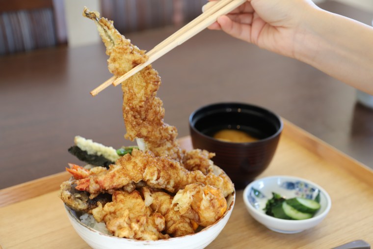 穴子天丼
