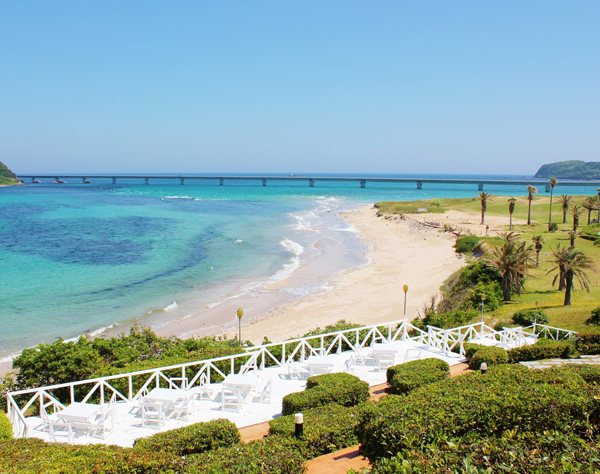 角島大橋 周辺のビーチ