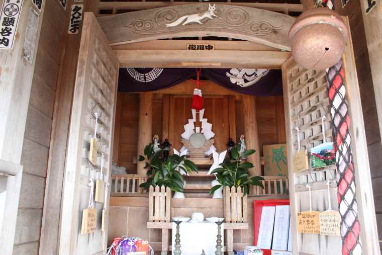 元乃隅神社の拝殿