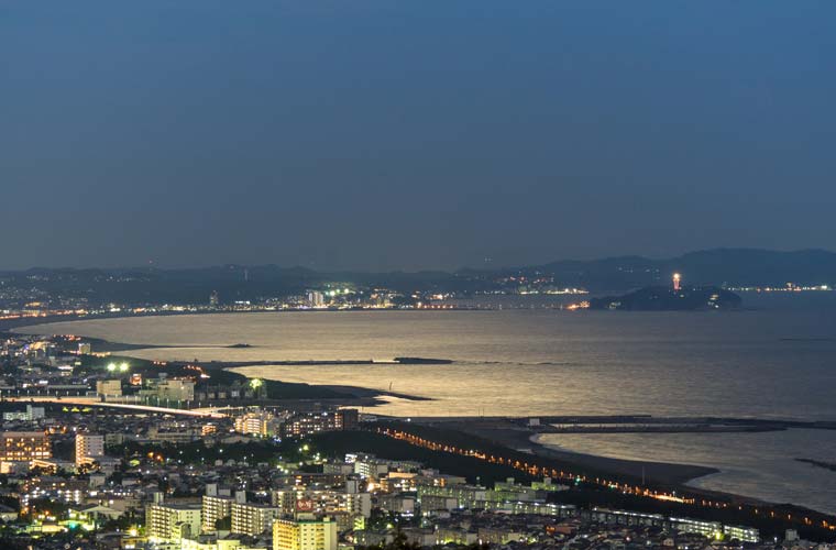 高麗山公園(湘南平)の夜景