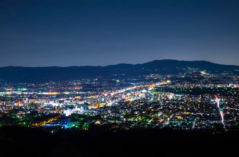 若草山の夜景