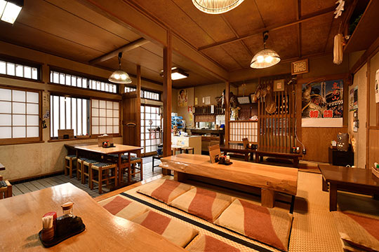 小松屋(老舗のお蕎麦屋さん)