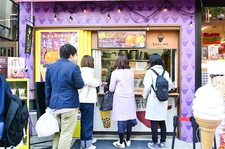 さつまいもスイーツの専門店「tapi-mo」