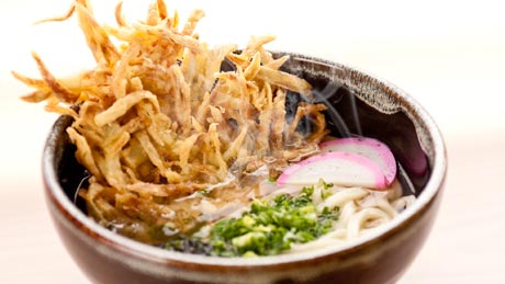ゴボウ天うどん