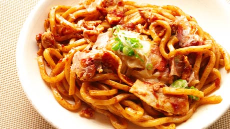 亀山みそ焼きうどん