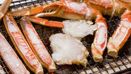 松葉ズワイガニ料理