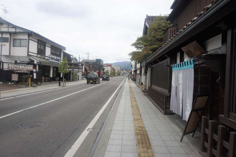 会津 七日町通り