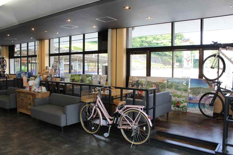 秋吉台観光交流センターのレンタサイクル