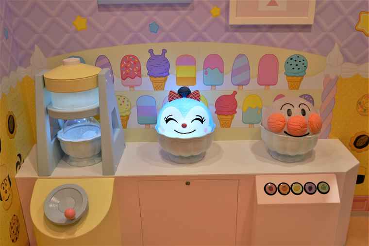 アンパンマンミュージアム 「おかしのいえ」 かき氷