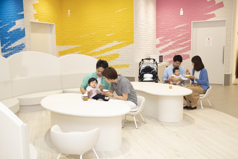 アンパンマンミュージアム ファミリーステーション 離乳食