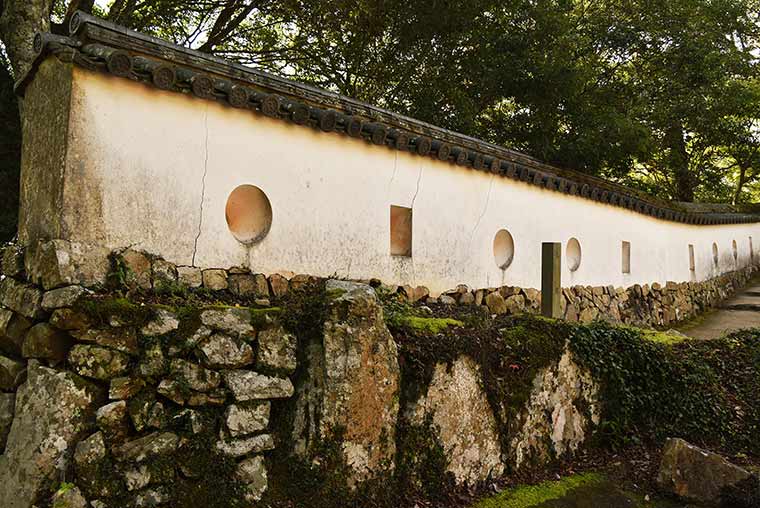 三の平櫓東土塀