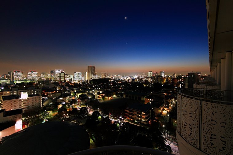 グランドプリンスホテル新高輪 クラブフロア 東京 夜景