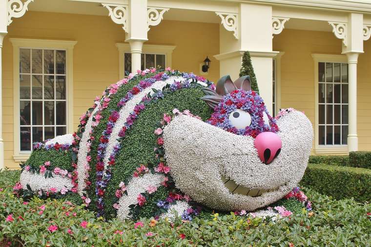 東京ディズニーセレブレーションホテル ウィッシュ 中庭