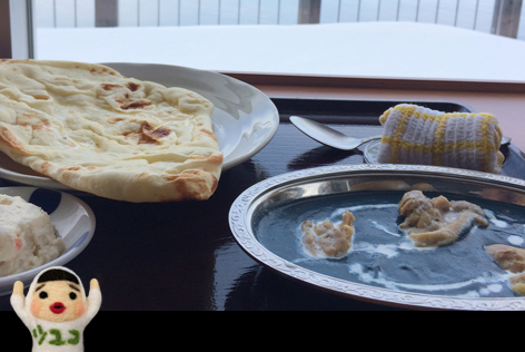 流氷カレー