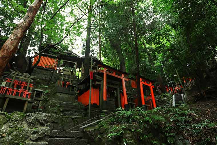 稲荷山のお塚