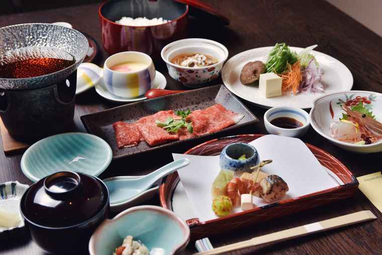 下呂温泉 小川屋 飛騨牛を使ったメニュー