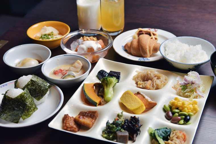 下呂温泉 小川屋 朝食バイキング