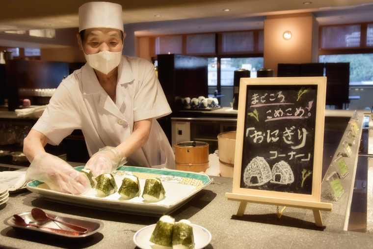 下呂温泉 小川屋 朝食バイキング