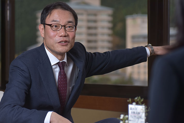 下呂温泉 小川屋 支配人・川東さん