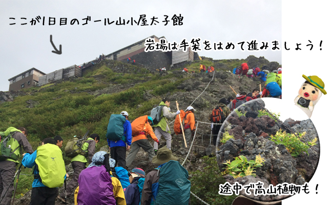 岩場