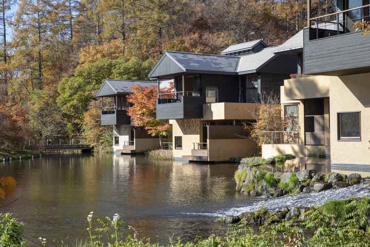 星のや軽井沢 水波の部屋