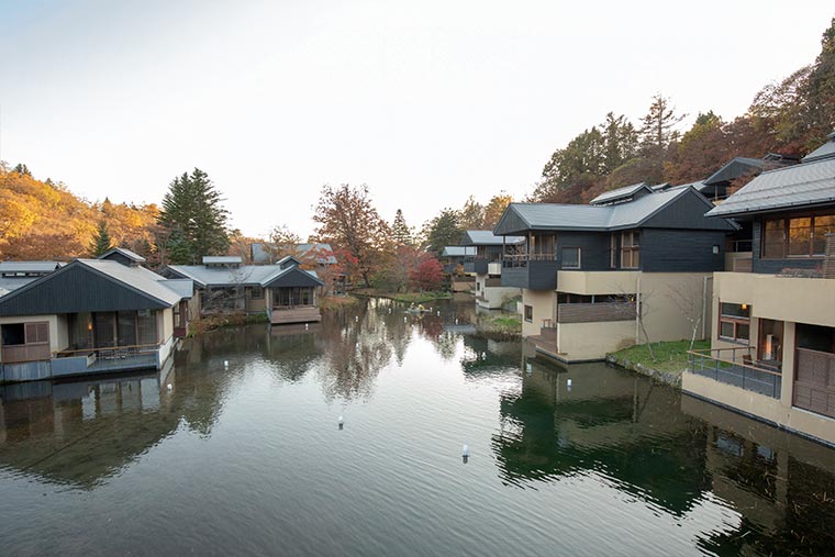 星のや軽井沢 水波の部屋
