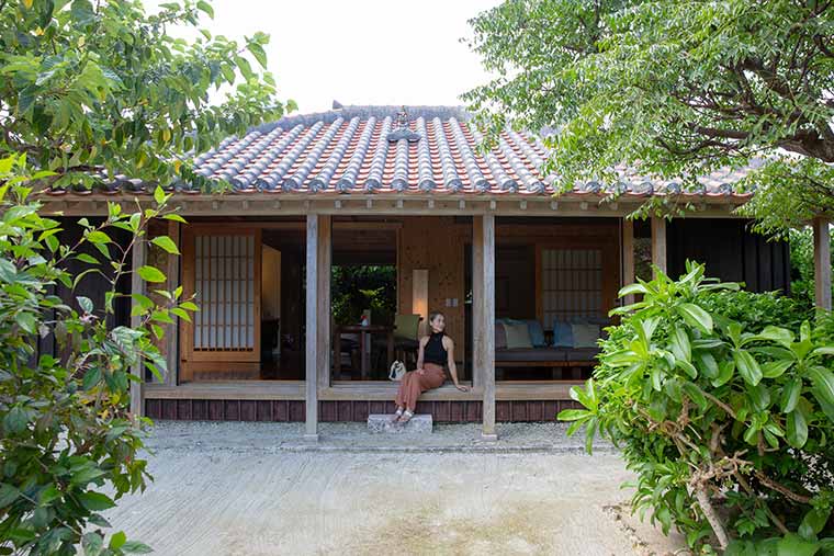 門も縁側も南向きになっている48棟の家屋