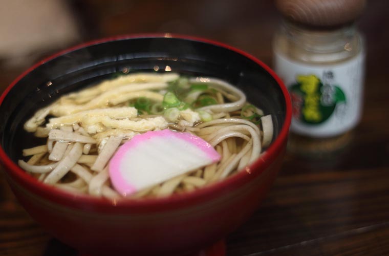 ホテルかずら橋 料理(祖谷そば)