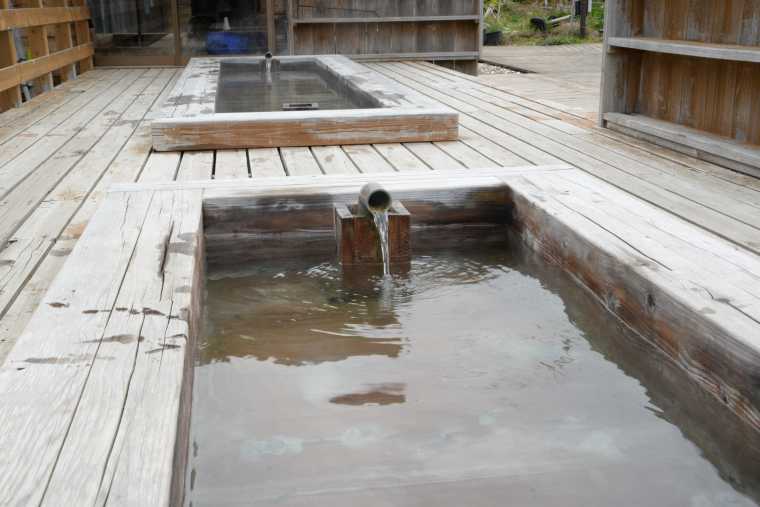 雛の足湯
