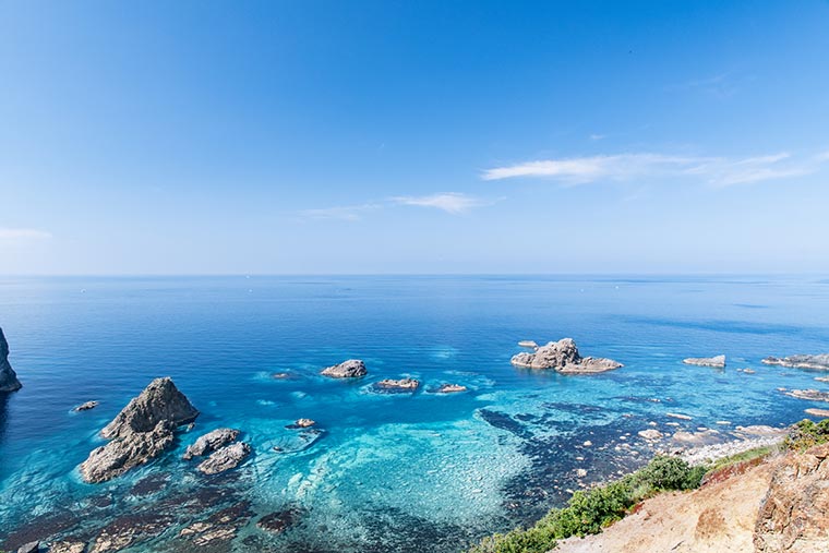 北海道積丹町 島武意海岸