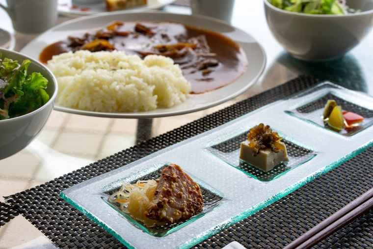 石垣島 シーフォレストのコースランチ