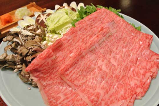金具屋 信州牛メニュー