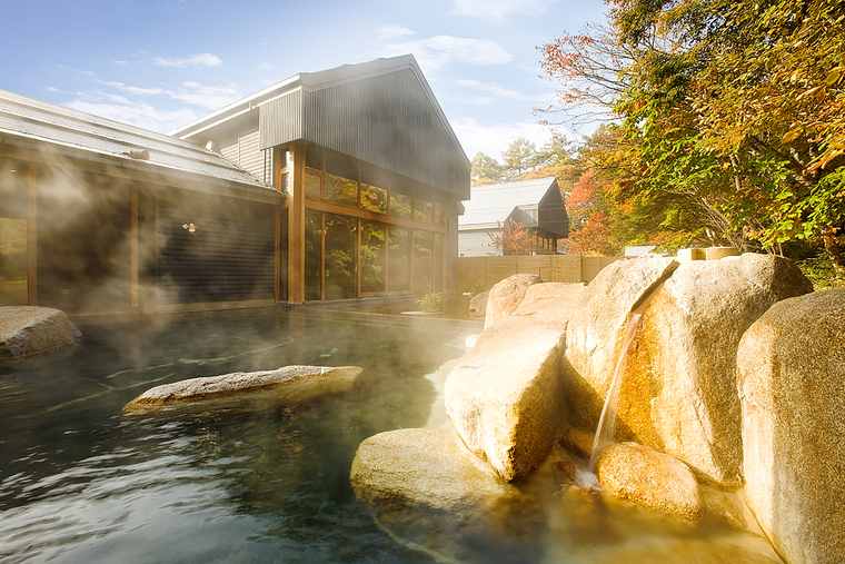 軽井沢星野エリア 軽井沢 トンボの湯